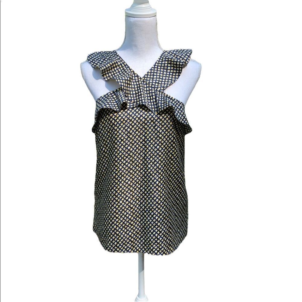 BANANA REPUBLIC SIZE XS BLOUSE